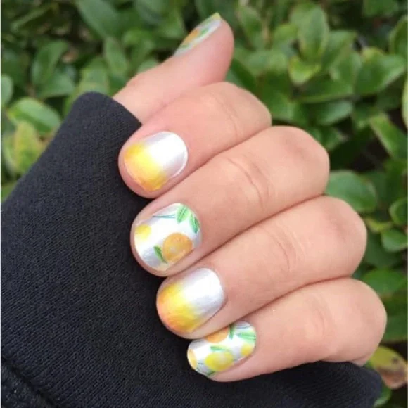 *Retired* Color Street: Squeeze the Day | Summer Fruit Citrus Orange White - Picture 4 of 7